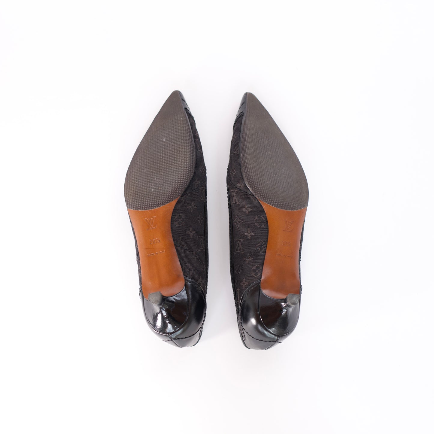 Louis Vuitton LV Monogram Vintage Sandals 38.5