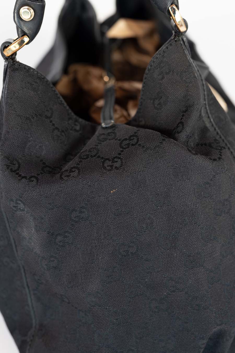 Gucci D-Ring Hobo GG Canvas