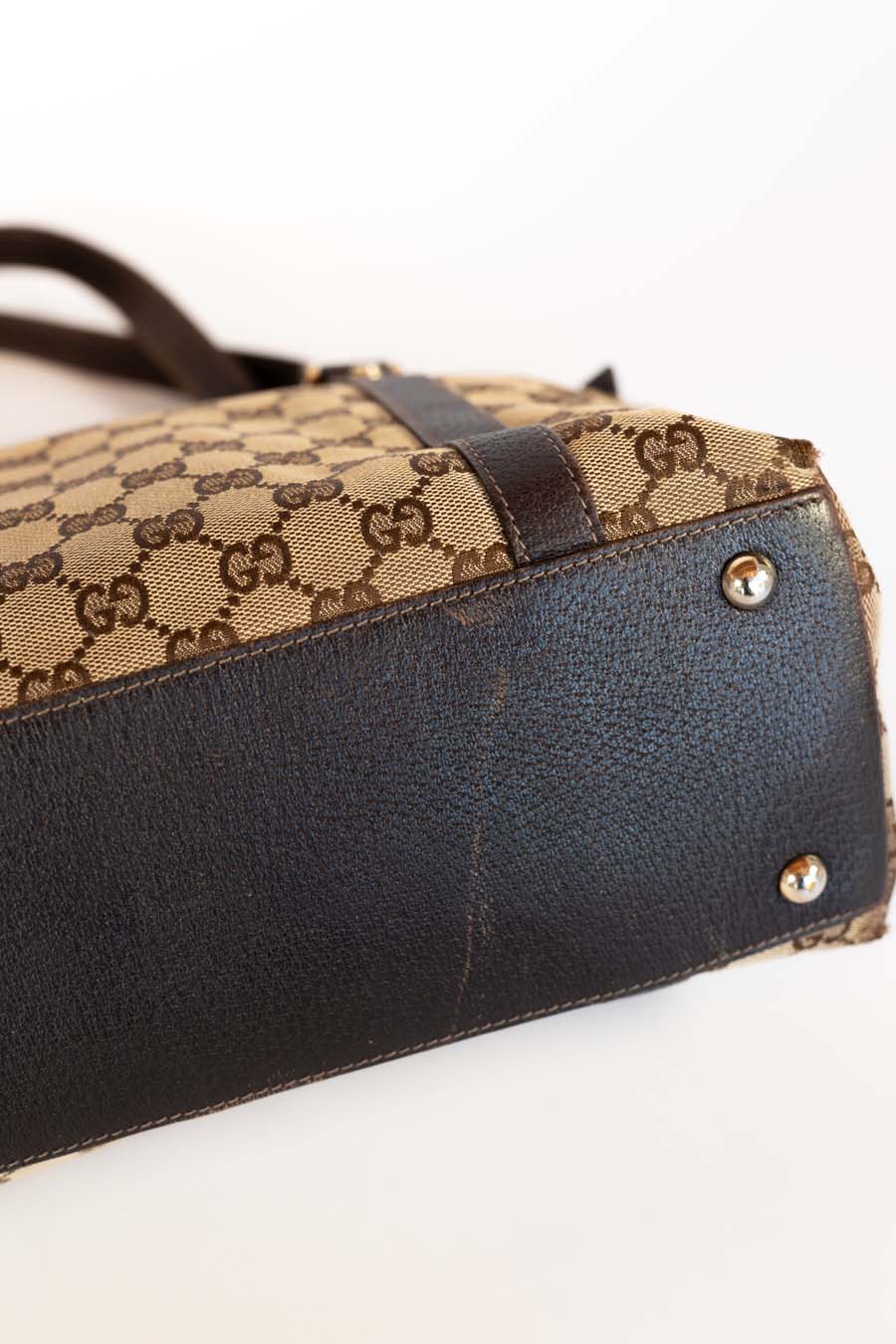 Gucci Abbey Tote GG Canvas Bag