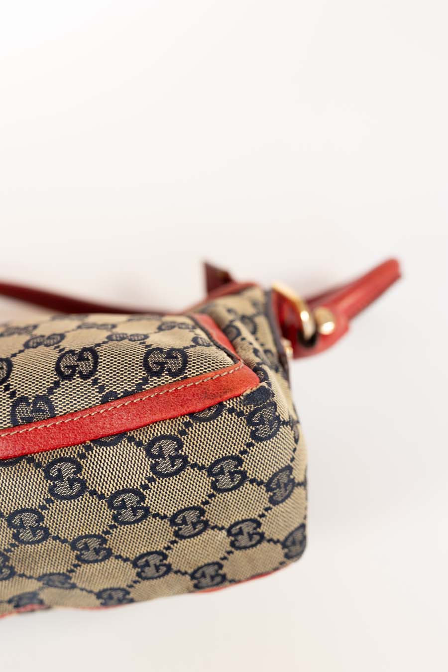 Gucci Abbey D-Ring Pochette GG Canvas