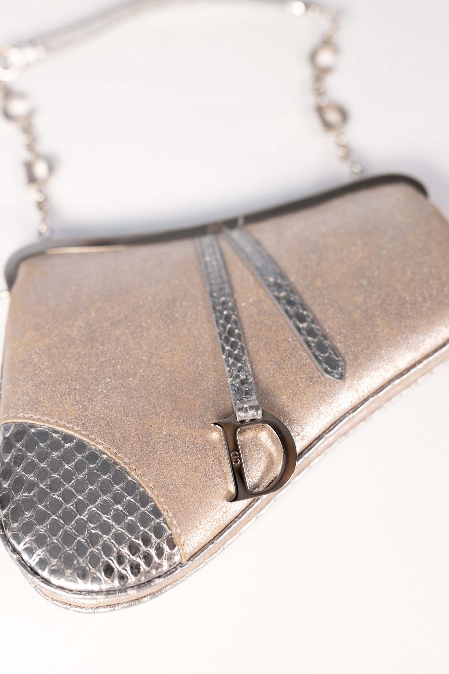 Christian Dior Vintage Saddle Purse