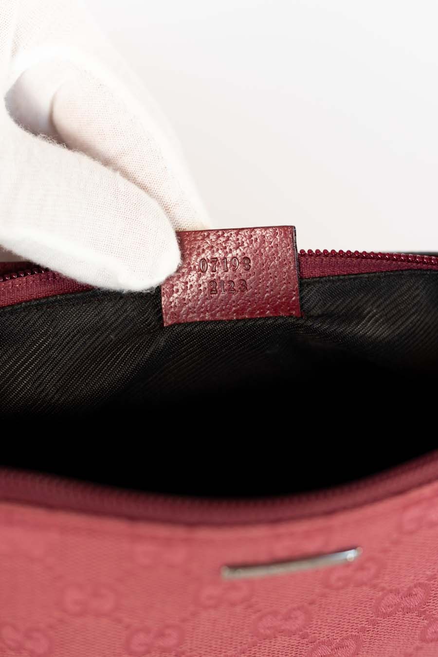 Gucci Vintage Boat Pochette GG Canvas