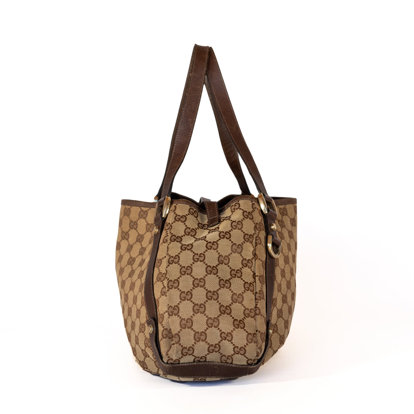 Gucci Abbey Shoulder Bag GG Canvas