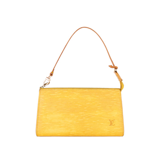 Louis Vuitton Yellow Pochette Accessories