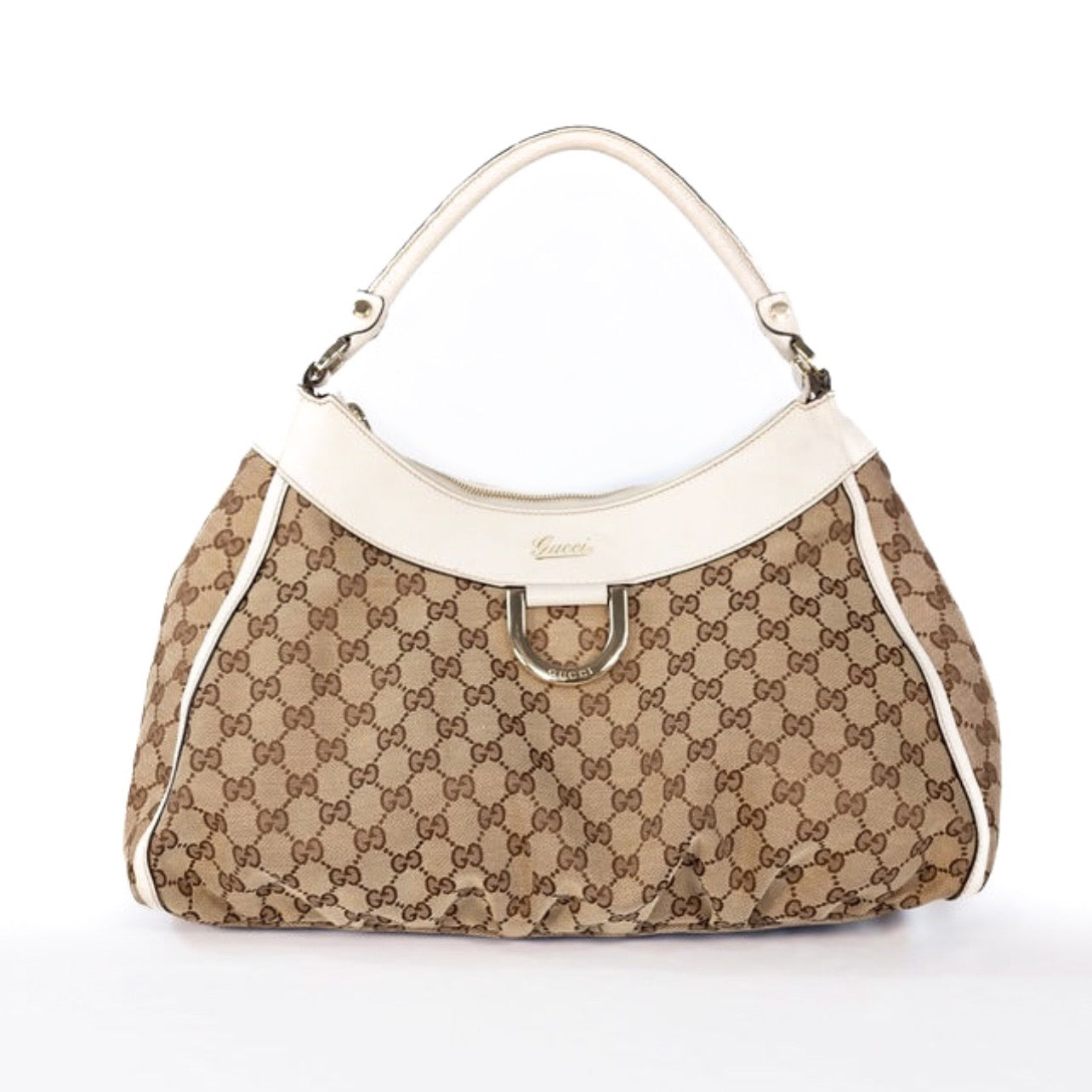 Gucci D-Ring Hobo GG Canvas