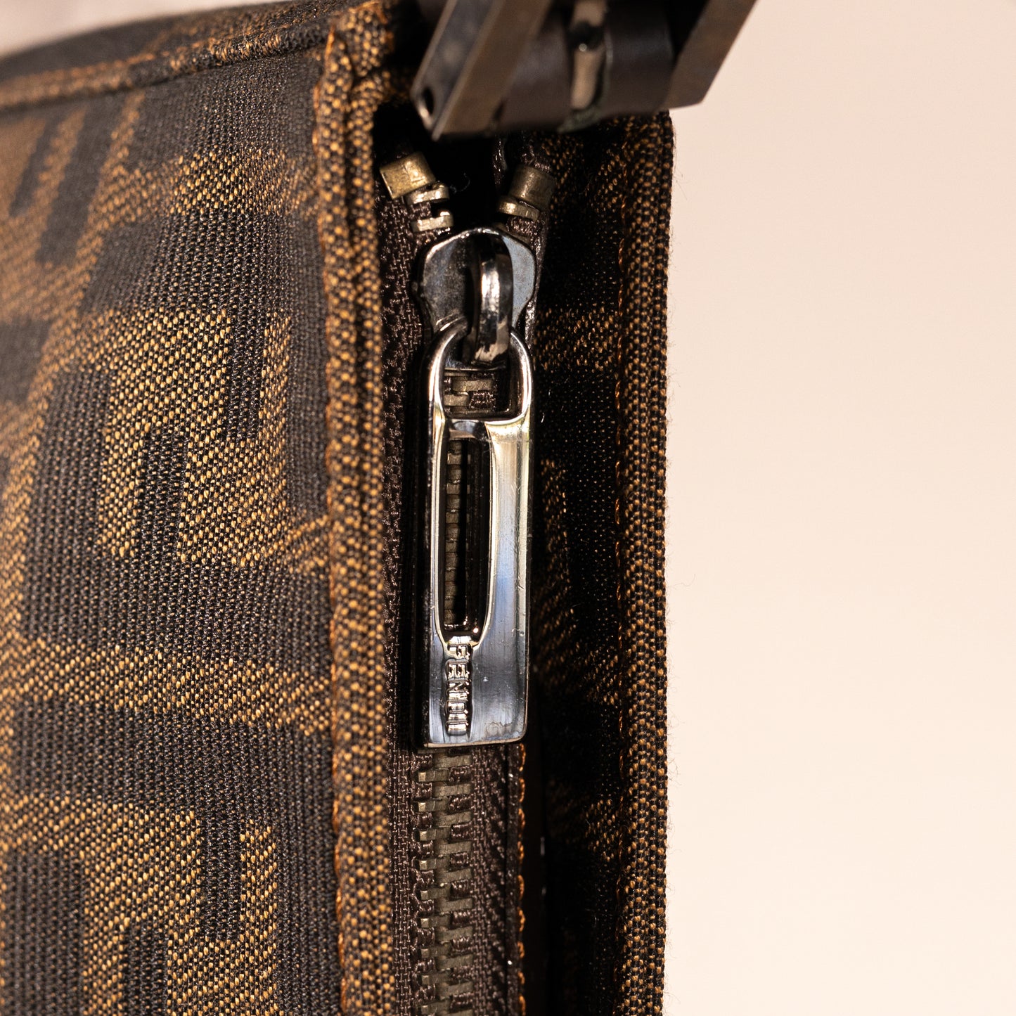Fendi Shoulder Bag Zucchino Canvas