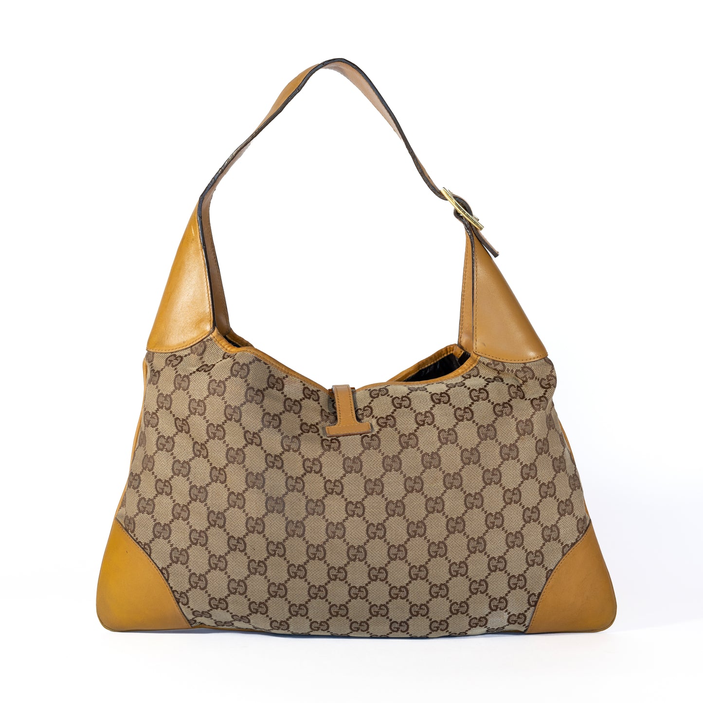 Gucci Web Jackie O Hobo GG Canvas