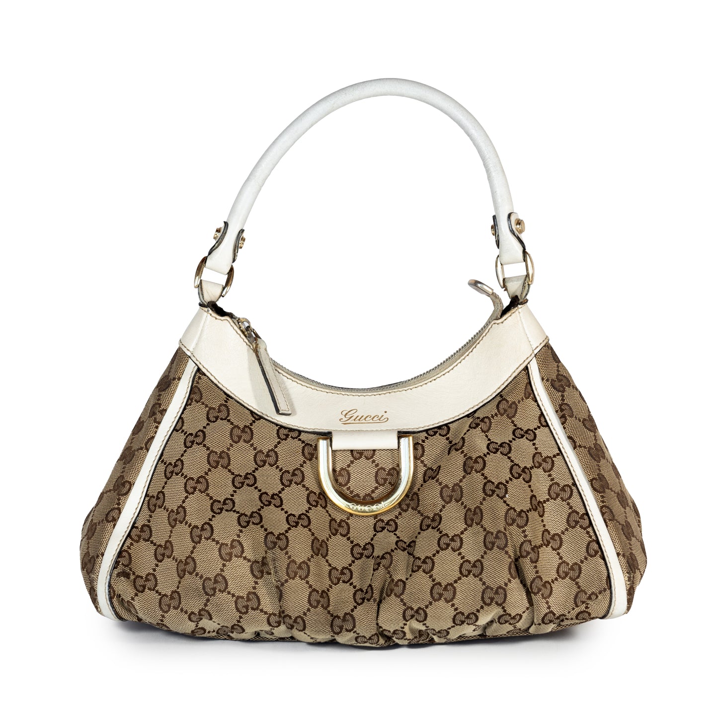 Gucci D-Ring Hobo GG Canvas