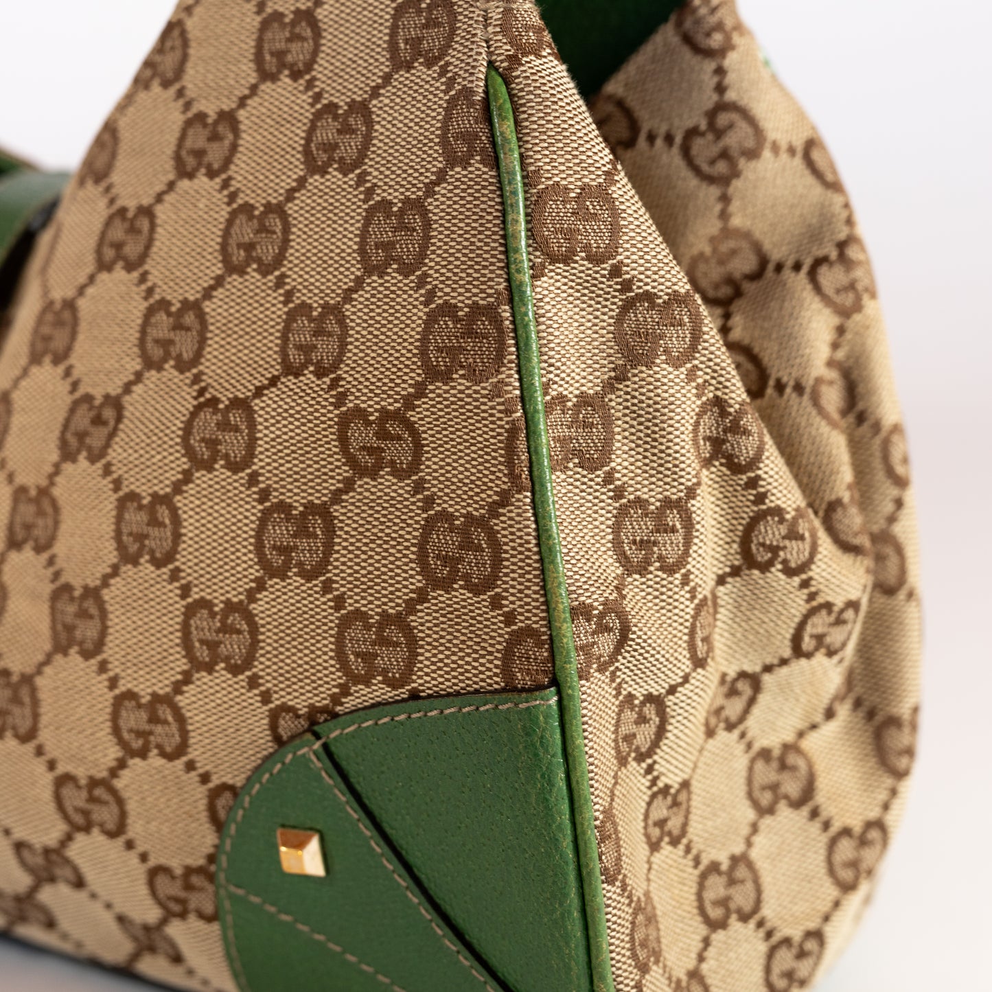 Gucci Joy Bardot Hobo GG Canvas