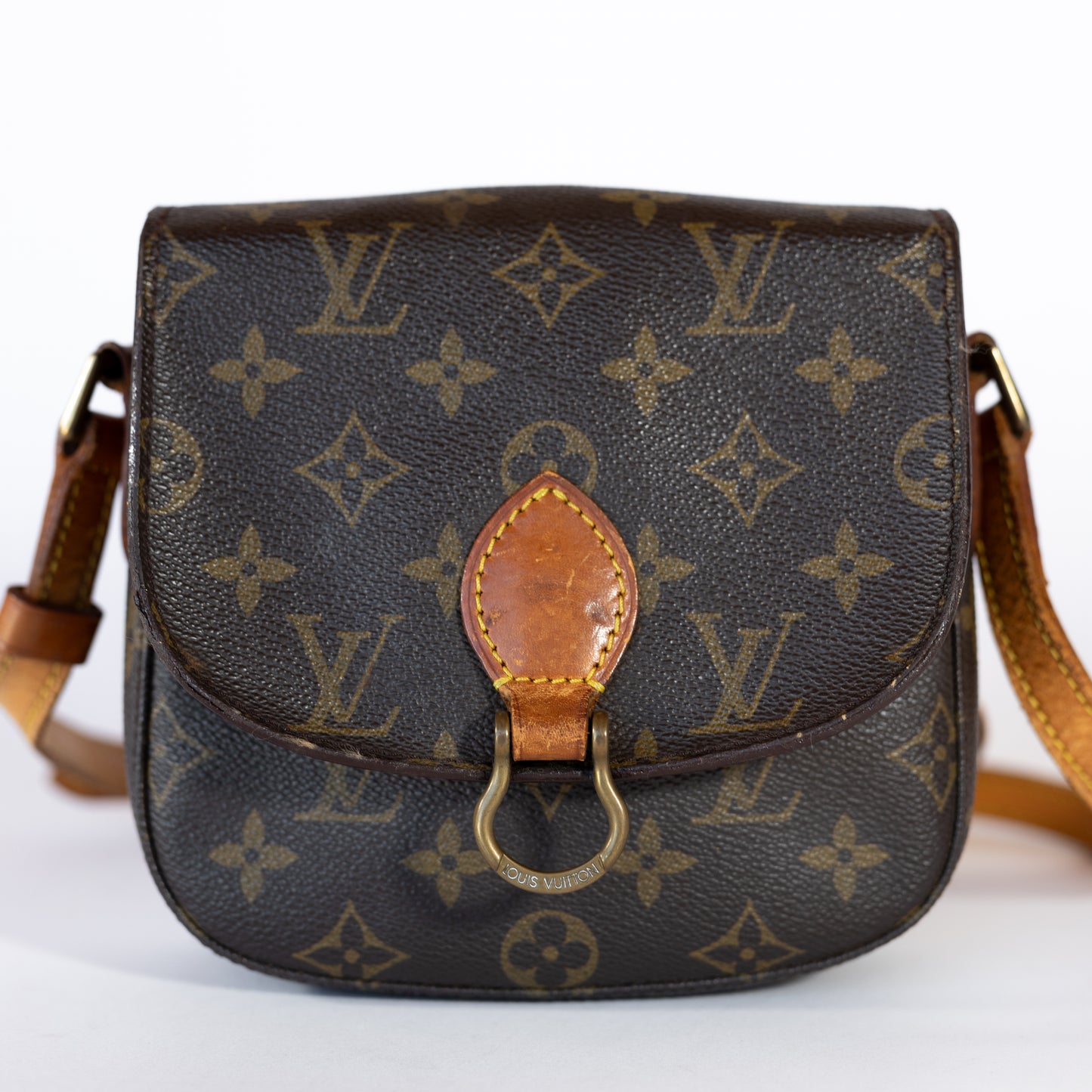 Louis Vuitton Saint Cloud Vintage LV Monogram Leather