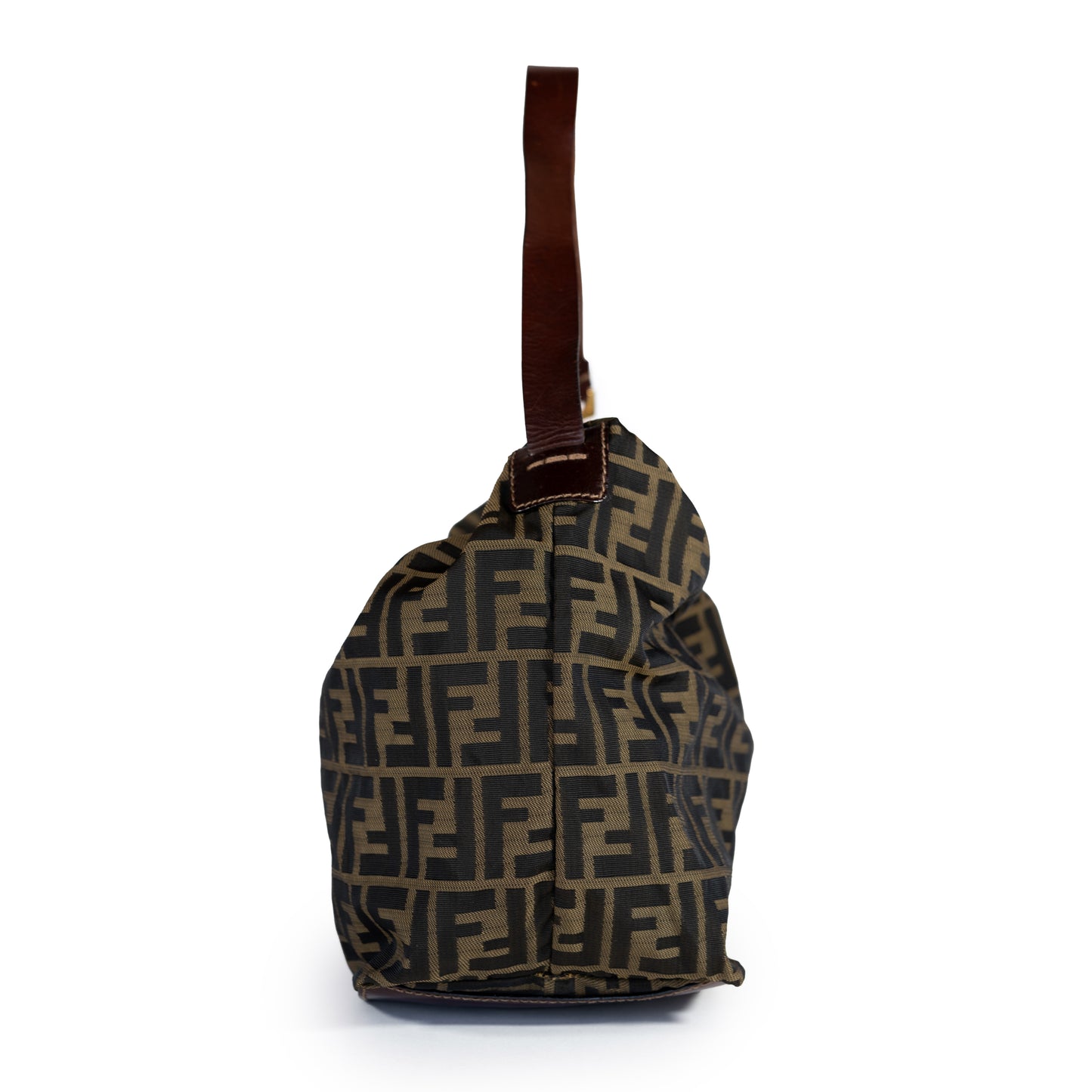 Fendi Hobo Zucca Canvas Bag