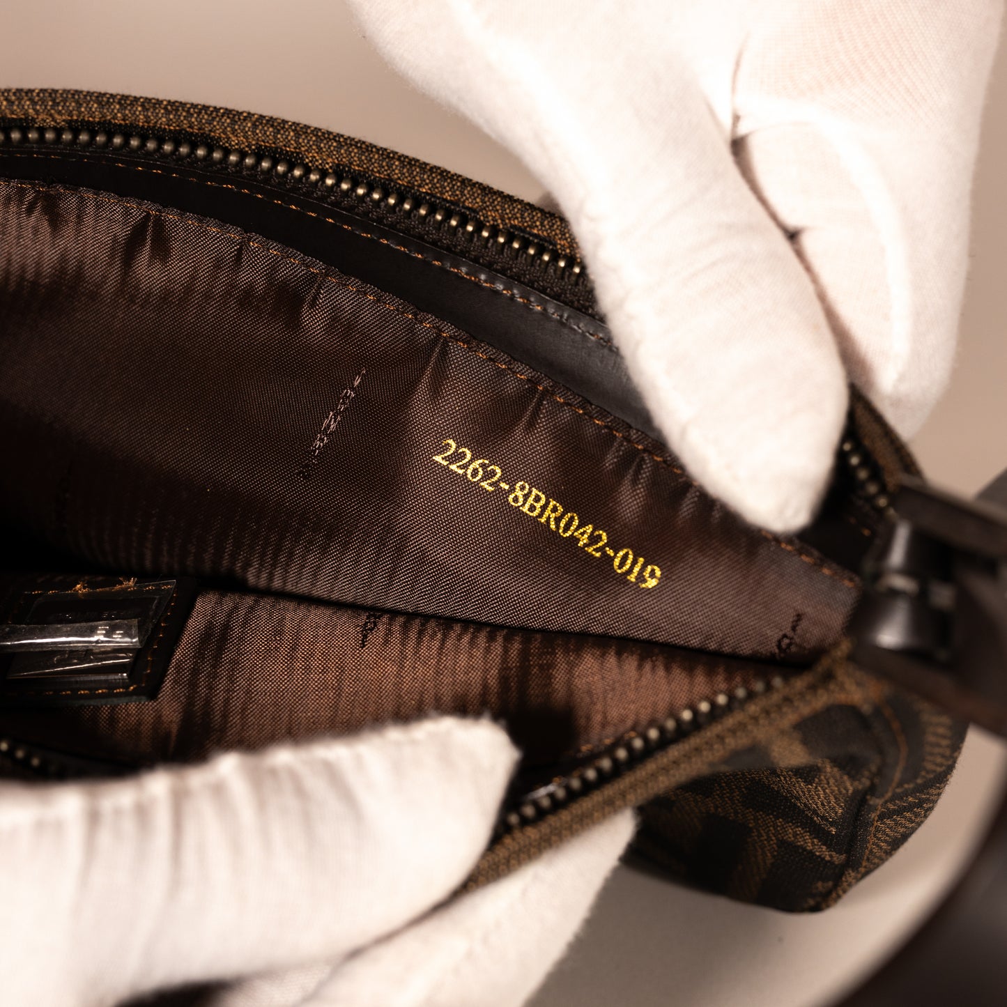 Fendi Shoulder Bag Zucchino Canvas