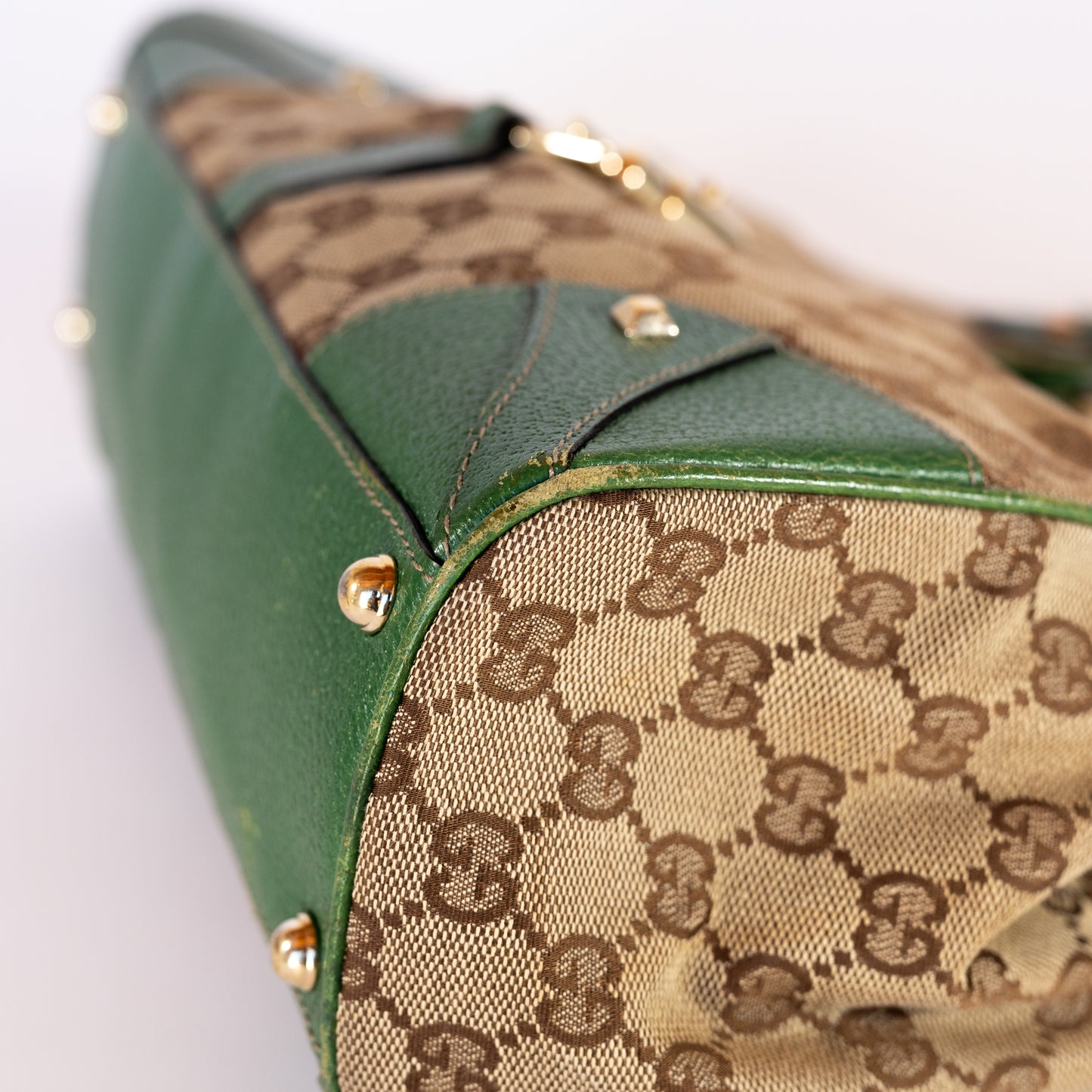 Gucci Joy Bardot Hobo GG Canvas