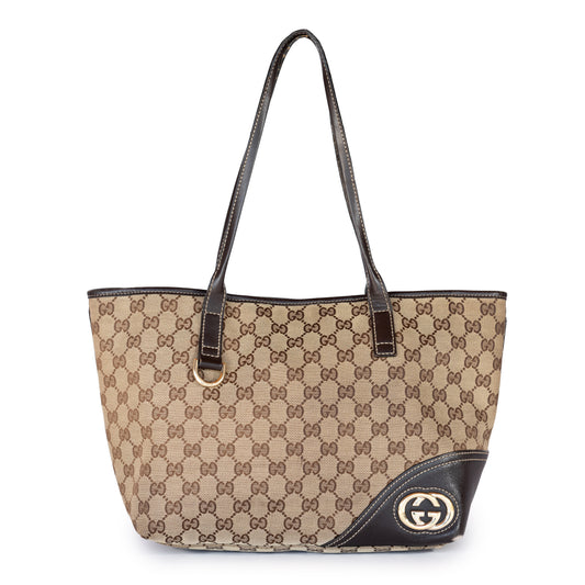 Gucci Abbey Shoulder Bag GG Canvas