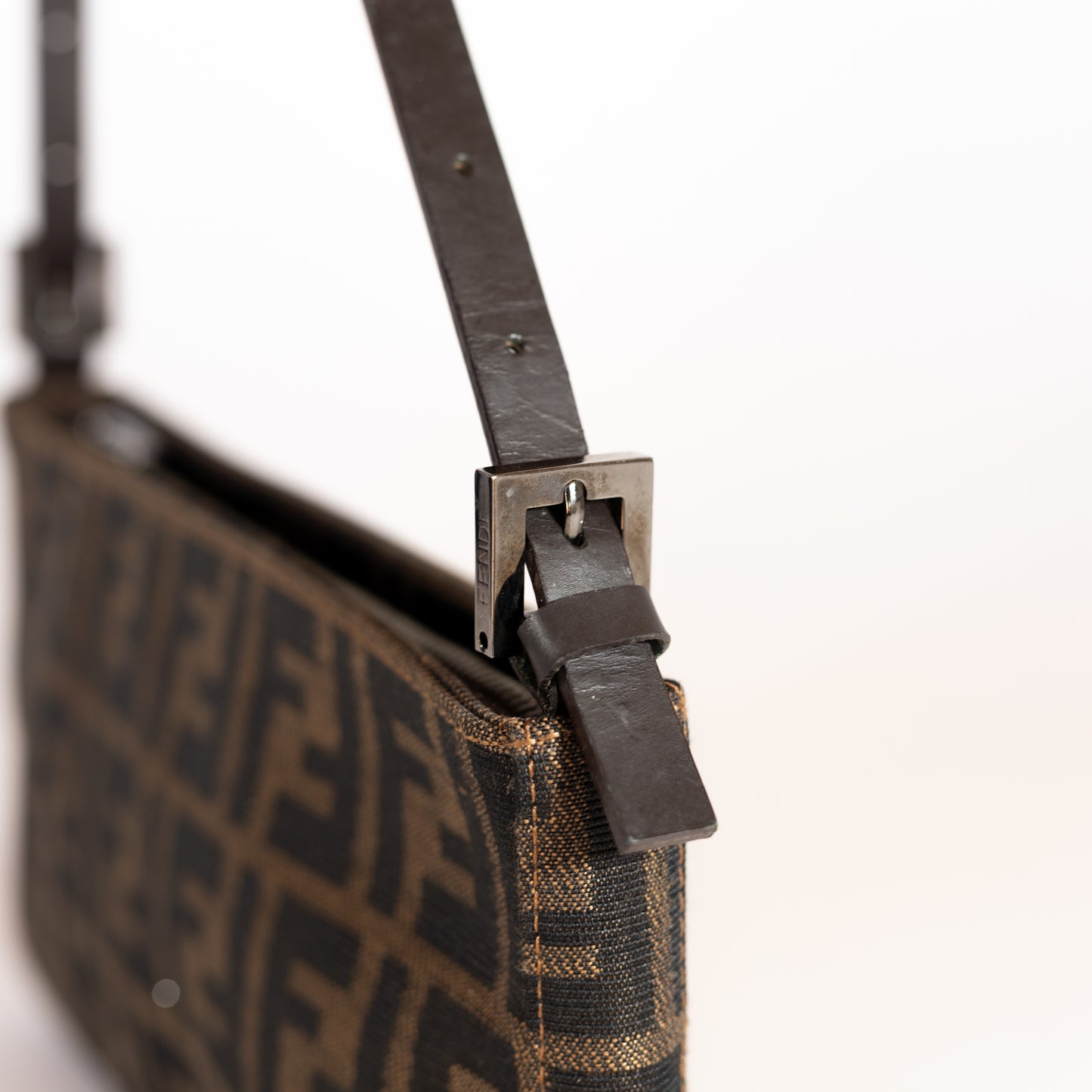 Fendi Shoulder Bag Zucchino Canvas