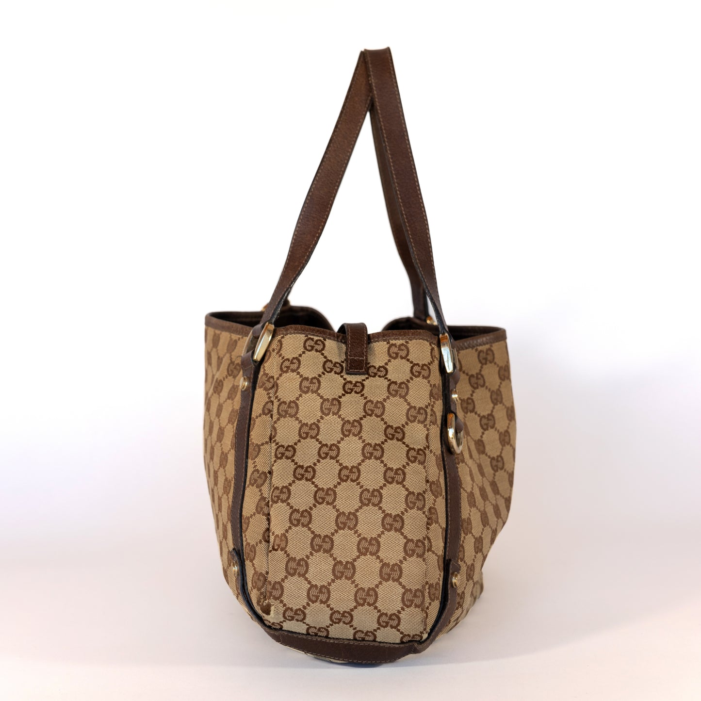 Gucci Abbey Shoulder Bag GG Canvas