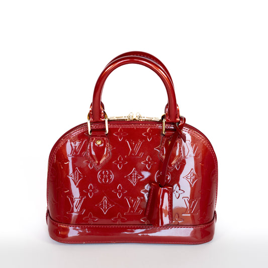 Louis Vuitton Alma BB Monogram Vernis