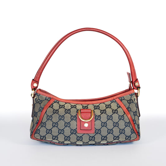 Gucci Abbey D-Ring Pochette GG Canvas