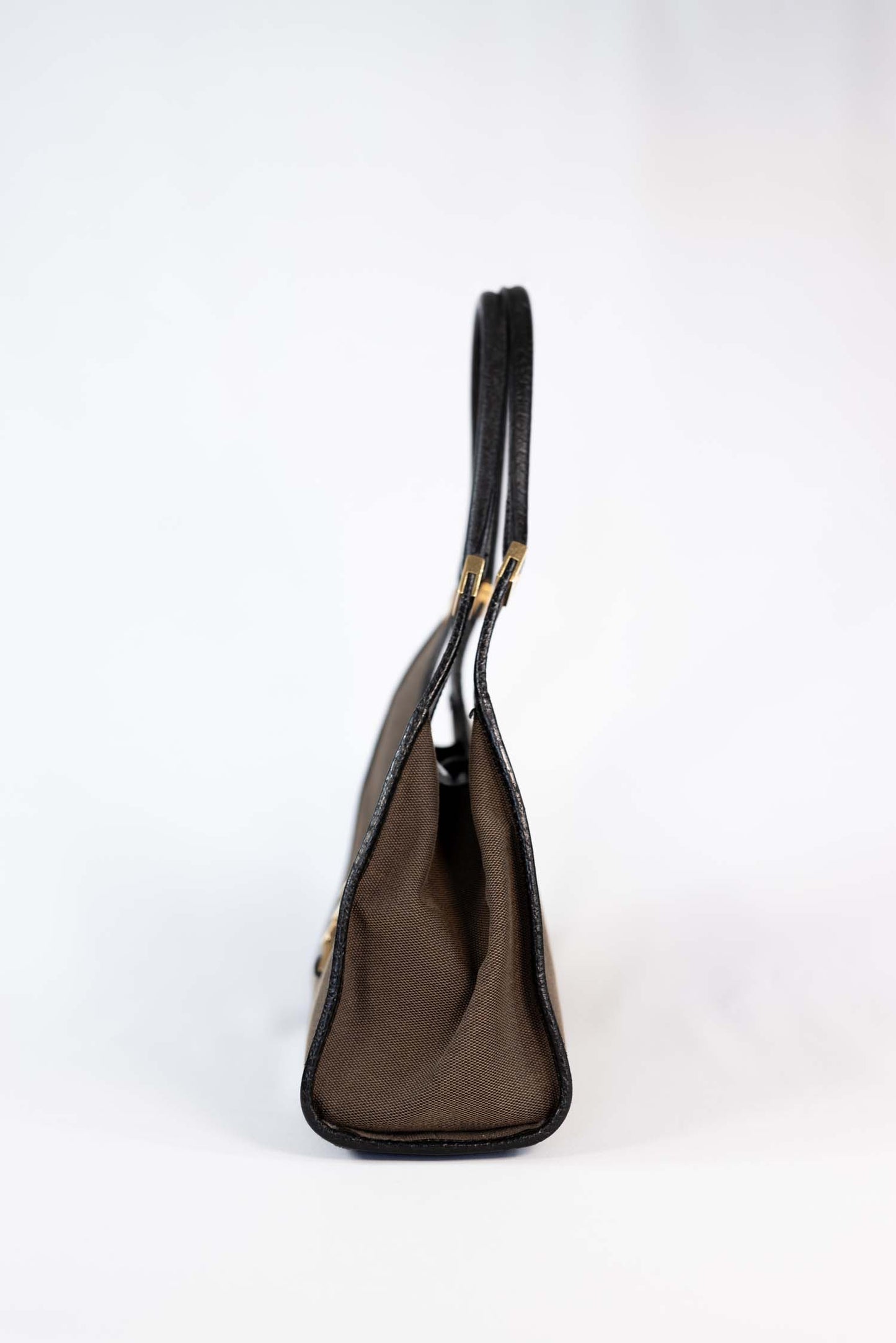 Gucci Vintage Bardot Hobo GG Canvas