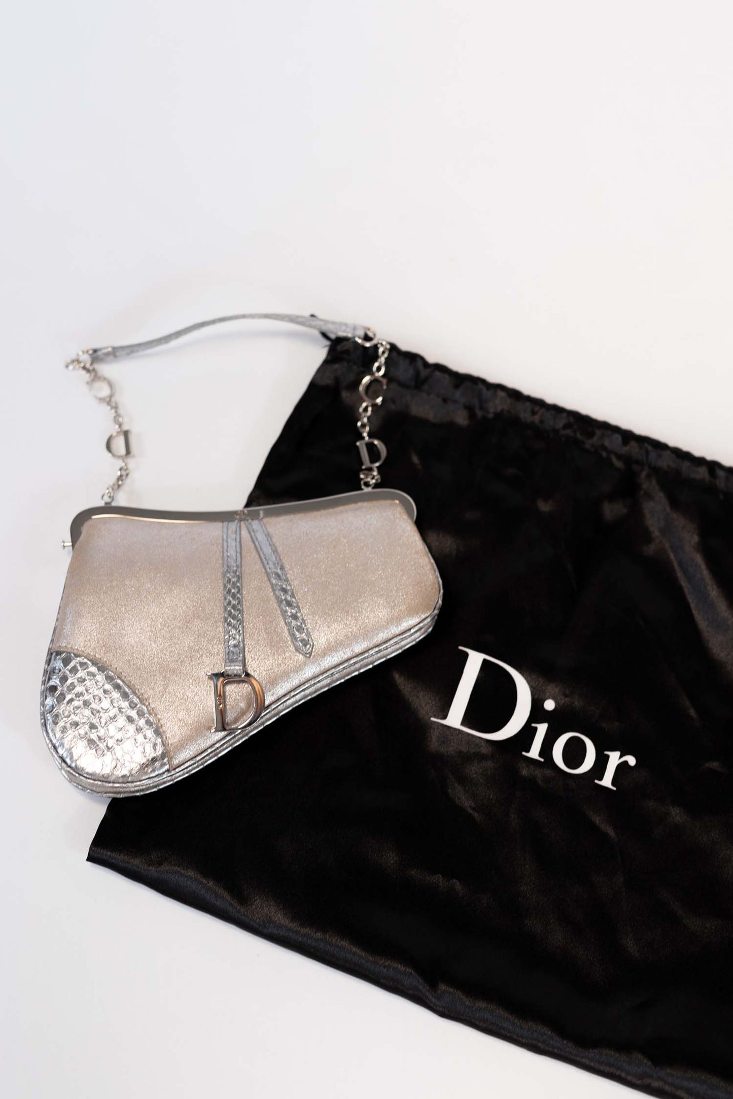 Christian Dior Vintage Saddle Purse