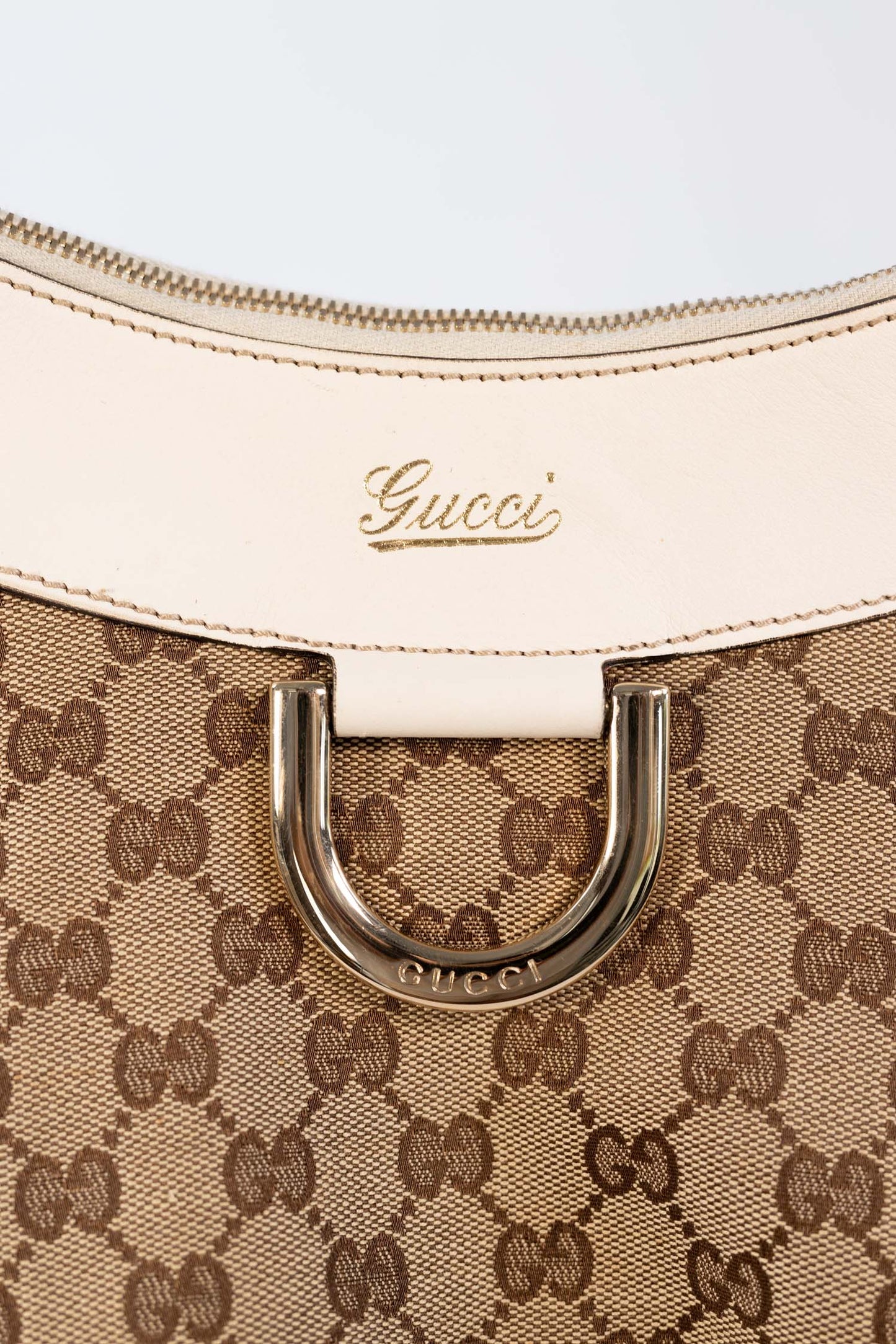 Gucci D-Ring Hobo GG Canvas