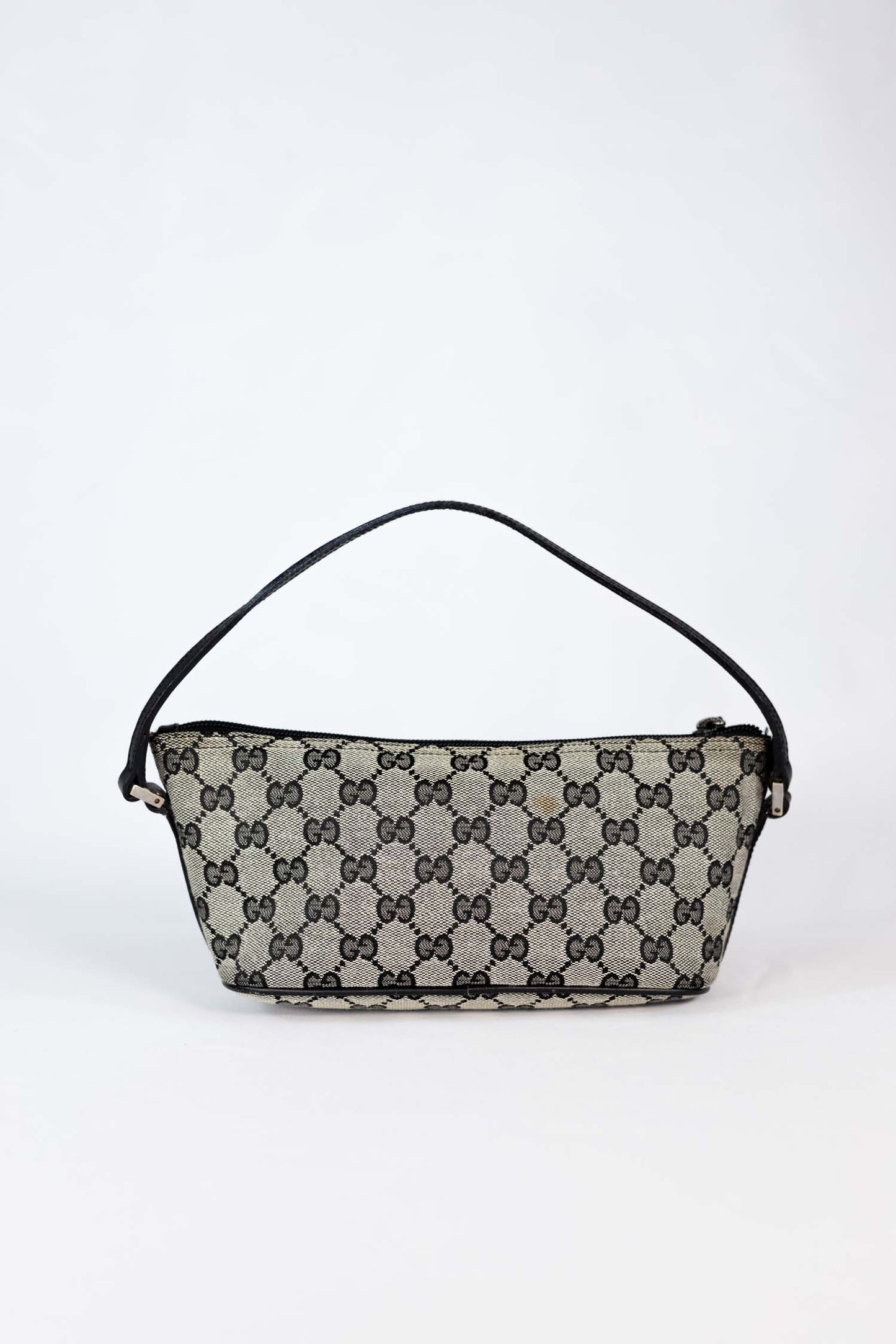 Gucci Vintage Boat Pochette GG Canvas